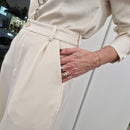 Pantalone AUSTRIA color panna