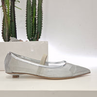 Isabelle Paris ballerina in rete  argento