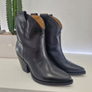 Stivaletto texano nero