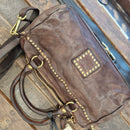 Campomaggi borsa bauletto t.moro rivetti oro