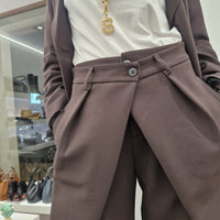 Pantalone linea DOPPIO TULIPANO color  t.moro