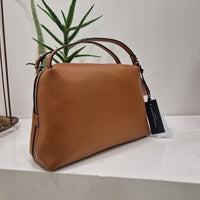 Gianni Chiarini borsa  linea ALIFA in pelle color cuoio