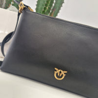 PINKO borsa FLAT ORIZONTAL MINI  nera