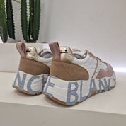 Voile Blanche sneaker modello CLUB cipria