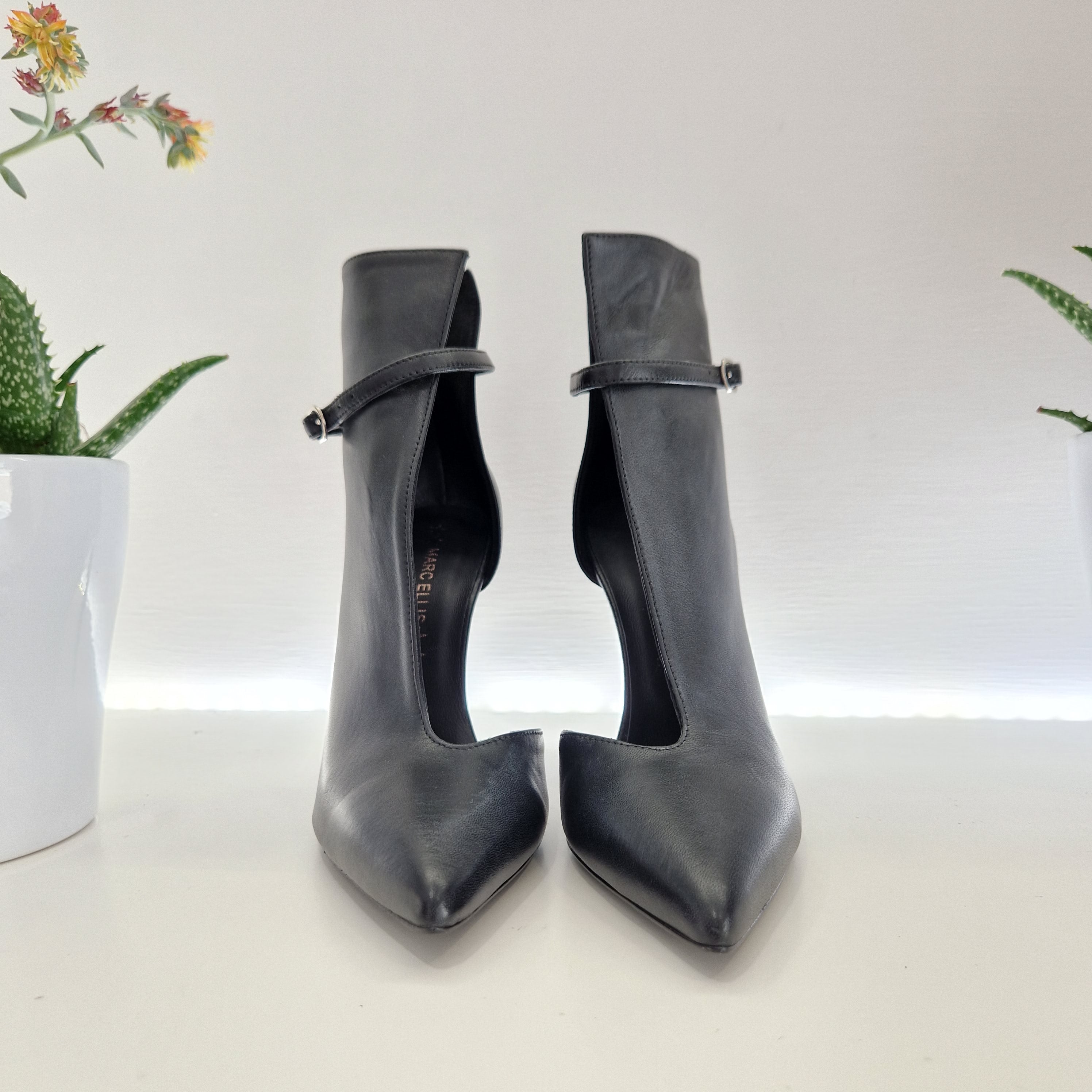 Marc Ellis black open shoe