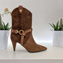 Elena Iachi leather ankle boot