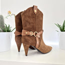 Elena Iachi leather ankle boot