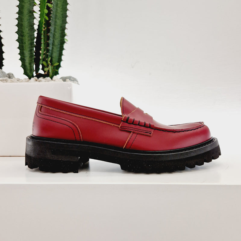 Maritan Verona mocassino rosso