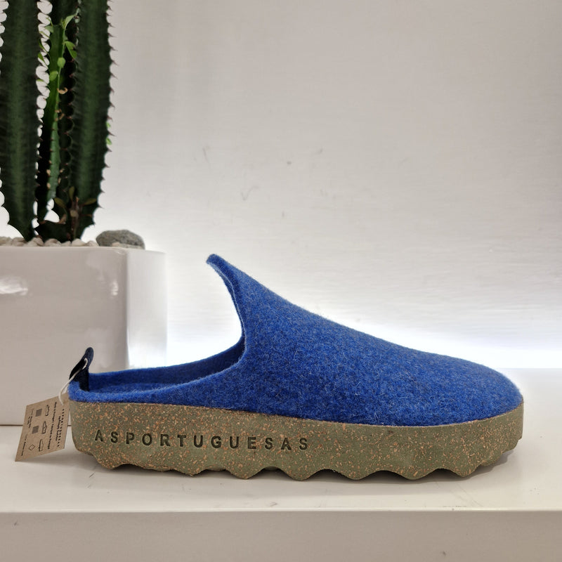 Asportuguesas ciabatta blu uomo