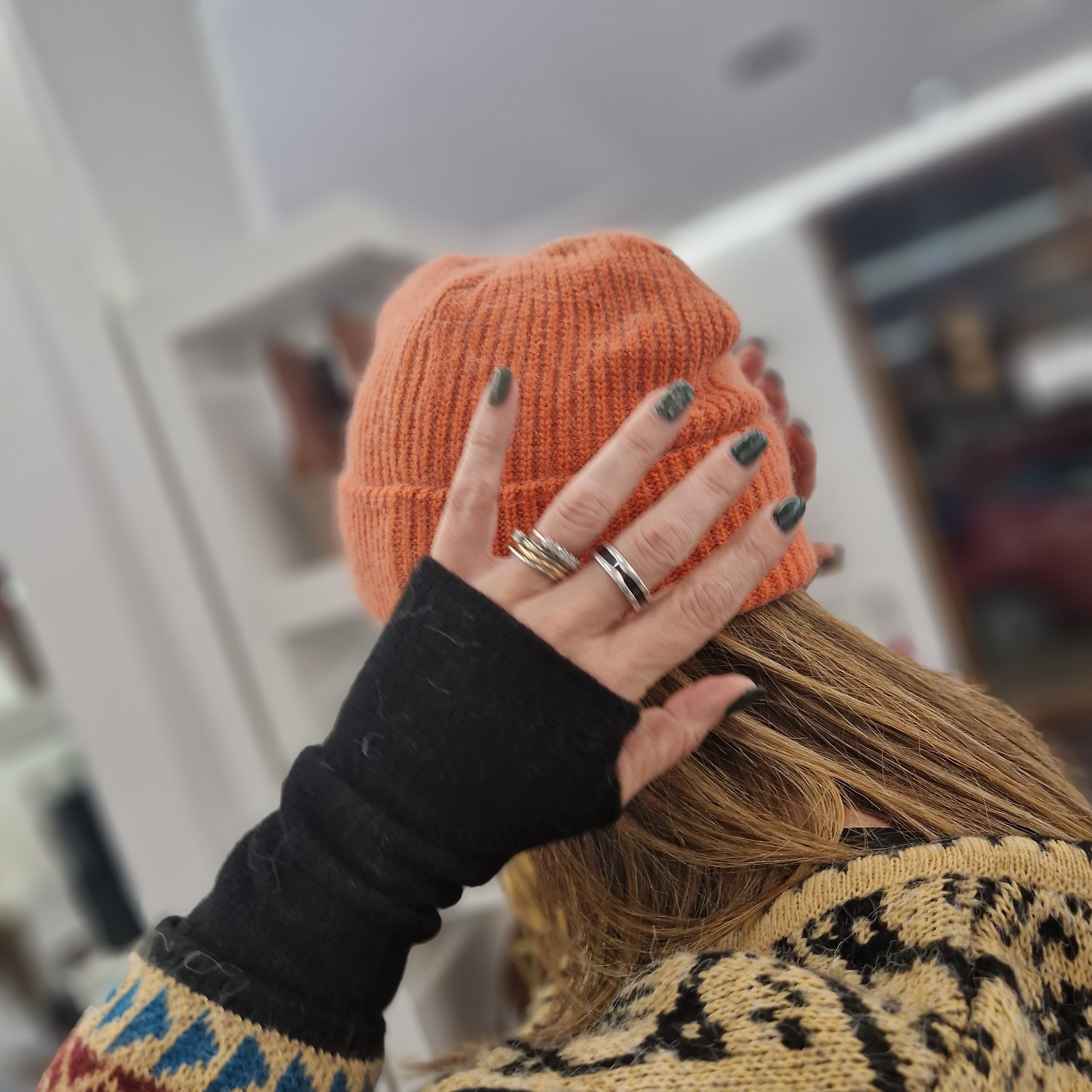 Cappello arancio