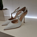 Isabelle Paris white shoe