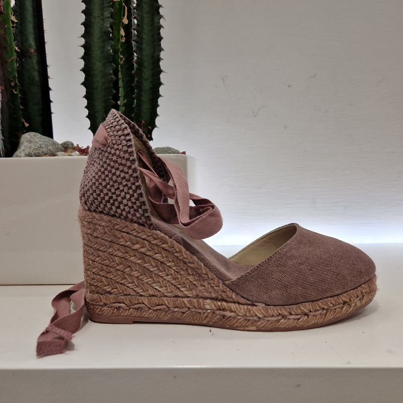 Espadrilles punta chiusa melange
