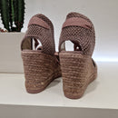 Espadrilles punta chiusa melange