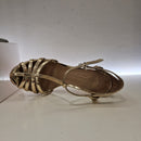 Sergio Levantesi gold sandal
