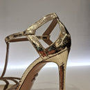 Sergio Levantesi gold sandal
