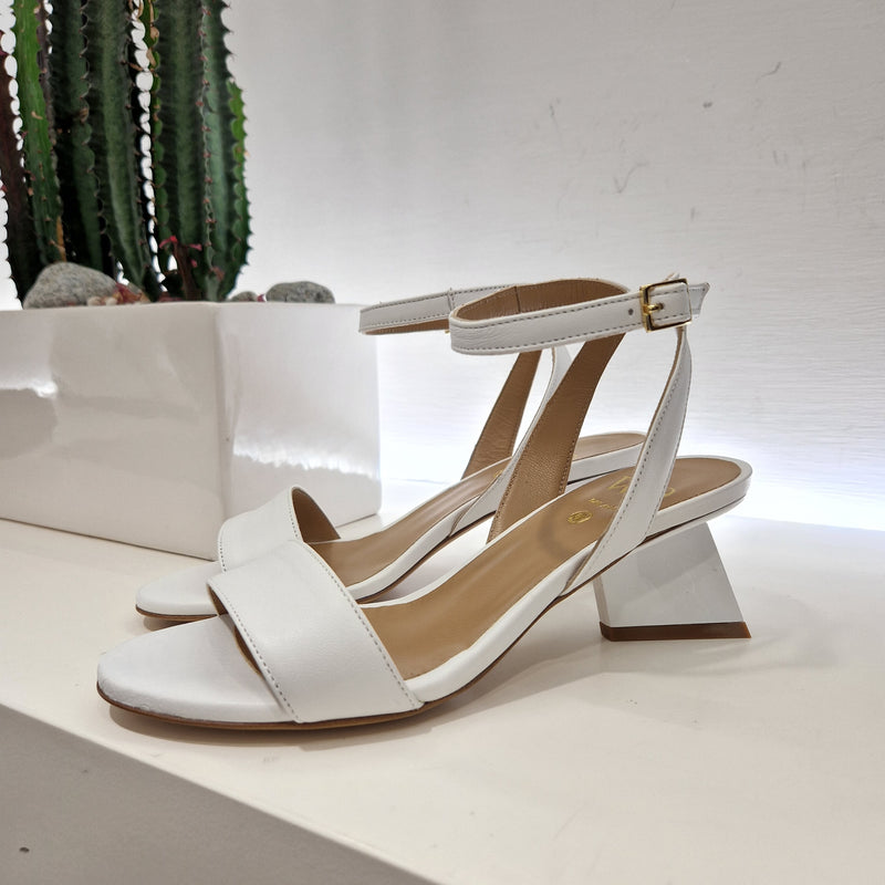 Wo Milano sandalo bianco
