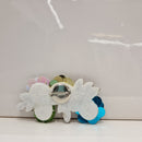 Spilla fiori paillettes