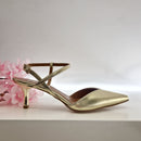 Doop gold open shoe