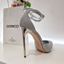Sergio Levantesi scarpa glitter argento