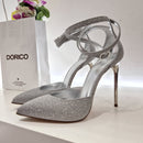 Sergio Levantesi scarpa glitter argento