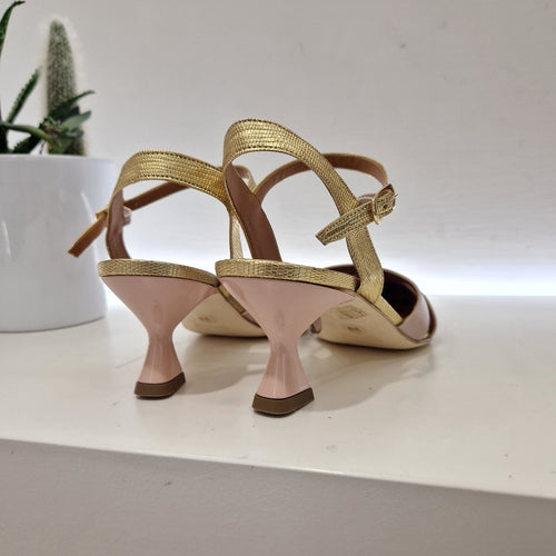 Doop scarpa aperta cipria