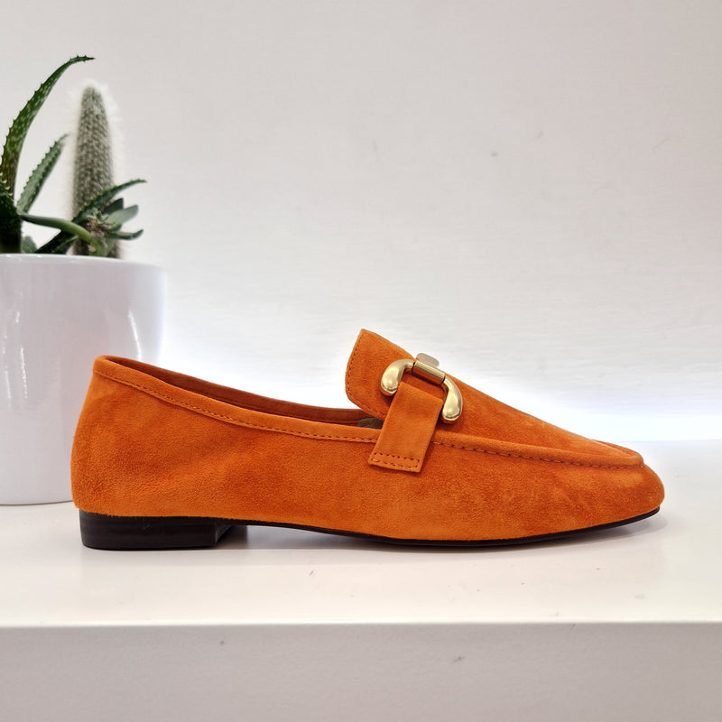 Bibilou mocassino arancio