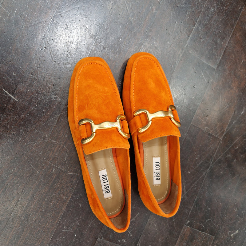 Bibilou mocassino arancio
