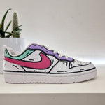 Nike custom baffo fuxia