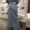 Gonna LUNA  lunga denim