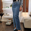 Gonna lunga denim lavaggio medio