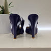 Scarpa zeppa viola