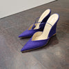 Scarpa zeppa viola
