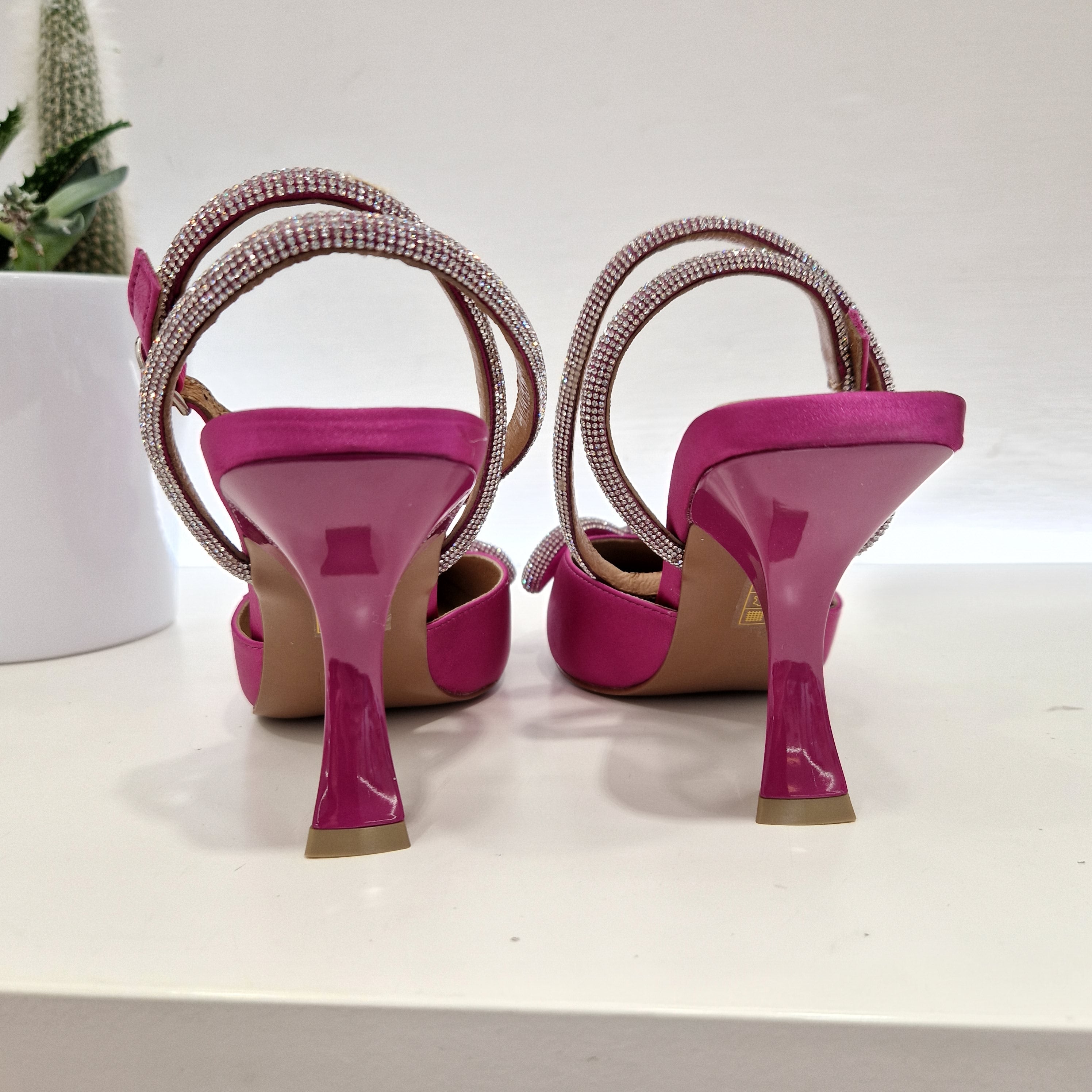 Bibilou scarpa aperta fuxia