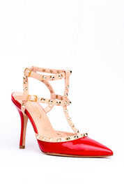 White D red