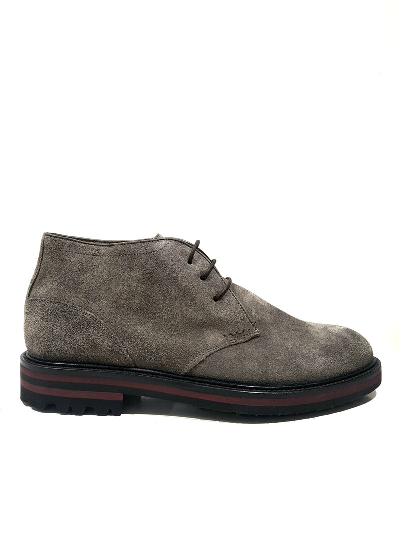Giulio Moretti polacchina in suede taupe